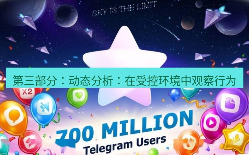 Telegram下载安装包 第三部分:动态分析:在受控环境中观察行为