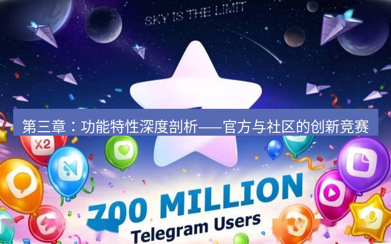 Telegram下载安装包 第三章：功能特性深度剖析——官方与社区的创新竞赛