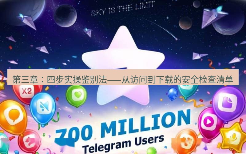 Telegram下载安装包 第三章：四步实操鉴别法——从访问到下载的安全检查清单