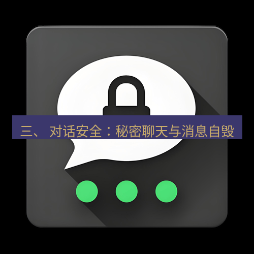 Telegram下载安装包 三、 对话安全：秘密聊天与消息自毁