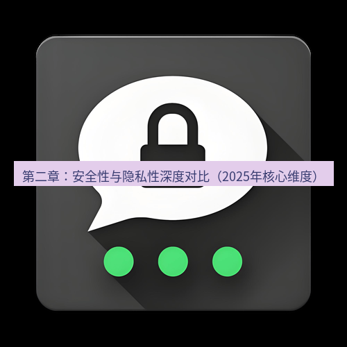 Telegram下载安装包 第二章：安全性与隐私性深度对比（2025年核心维度）